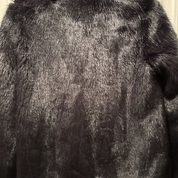 Brand new Kooples black fur coat - Picture 4 of 4